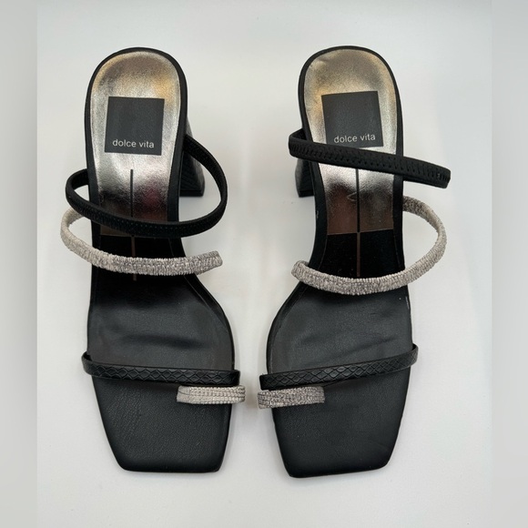 Dolce Vita Women's Prisma Heeled Sandal in Onyx Stella - Picture 3 of 11